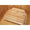 Alfi Brand 61" Free Standing Cedar Wooden Bathtub W/ Chrome Tub Filler AB1136 - alternate 9